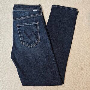 MOTHER The Mid Rise Dazzler Ankle – Wash: On the Edge – Size 27 (Style 1686‑104)
